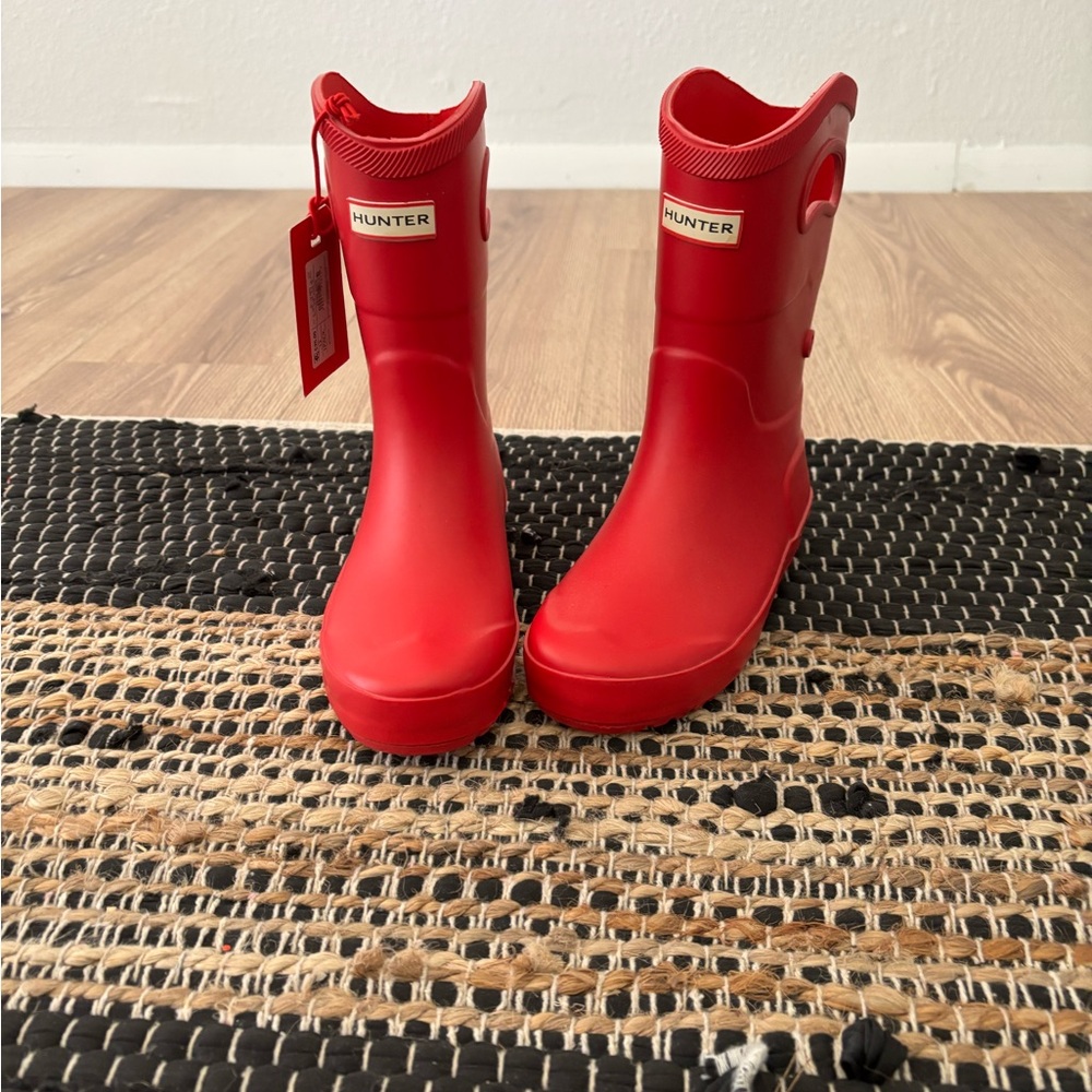 Hunter Red Rain Boots